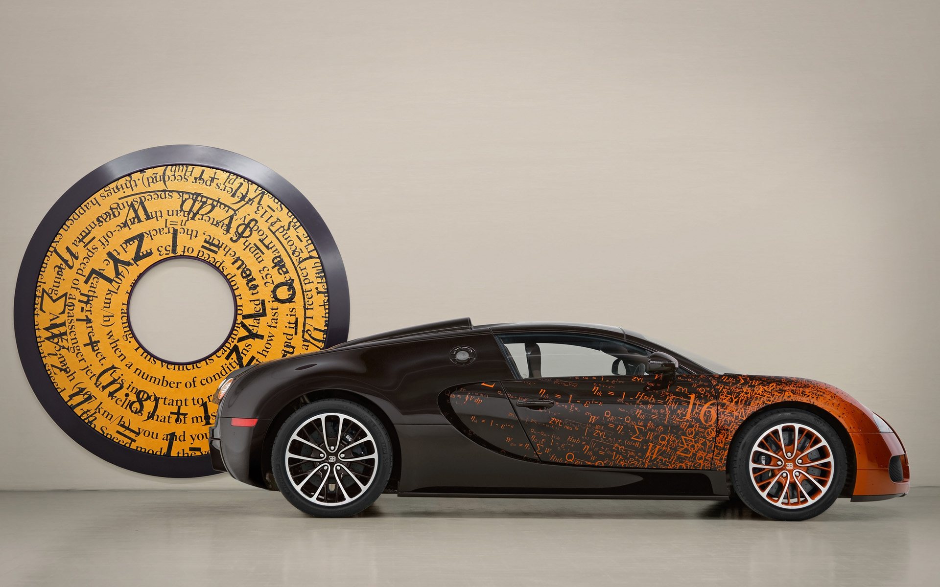 Bugatti Veyron Grand Sport 'Bernar Venet'
