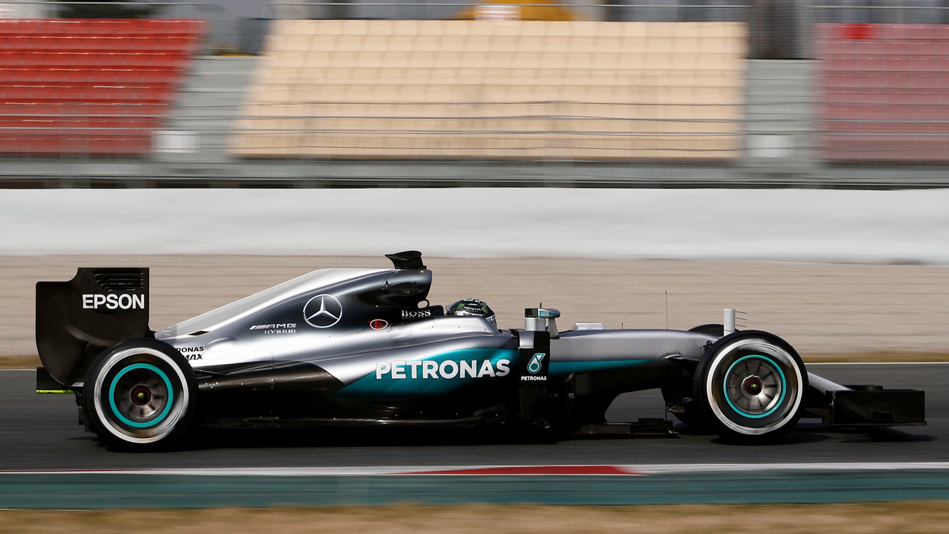 2016 Mercedes-AMG Petronas W07 Formula 1 car