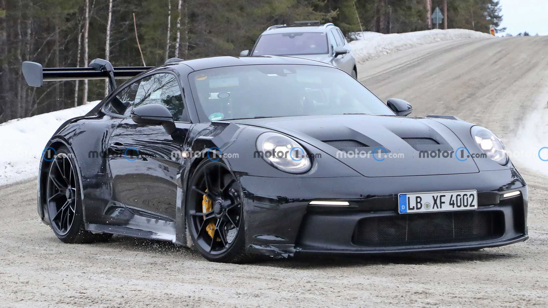 Porsche 911 992 GT3 RS Winter Test