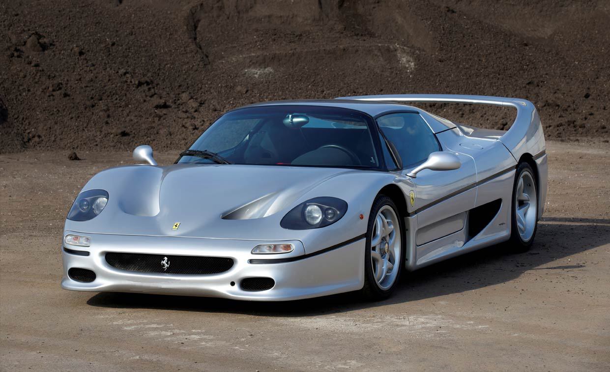 Reportedly only 4 out of 349 F50s were finished in silver