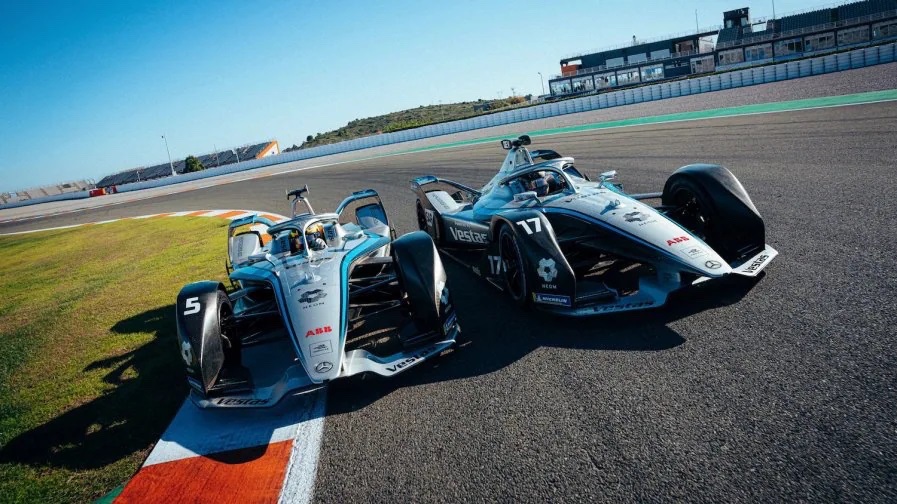 2022 Mercedes-EQ Formula E cars. 